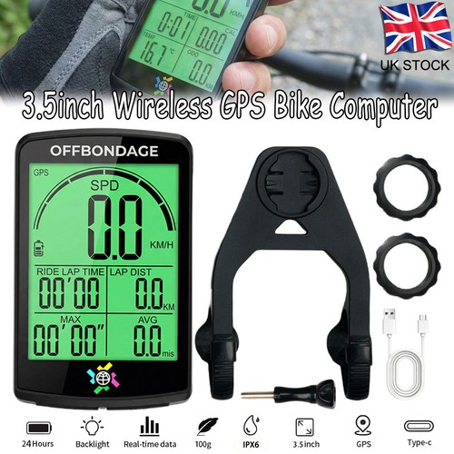 Gps bike computer - 3.5",