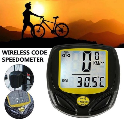 Wireless bike computer lcd - bike,