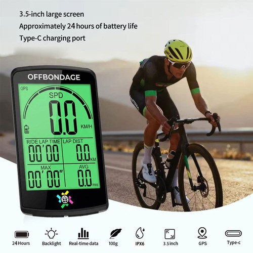Gps bike computer - 3.5",