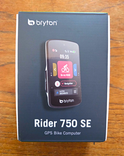 Bryton rider 750 - 750, gps