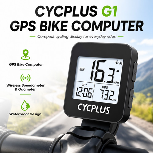 Cycplus gps bike computer - bike,