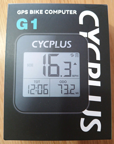 Cycplus gps waterproof bike - g1,