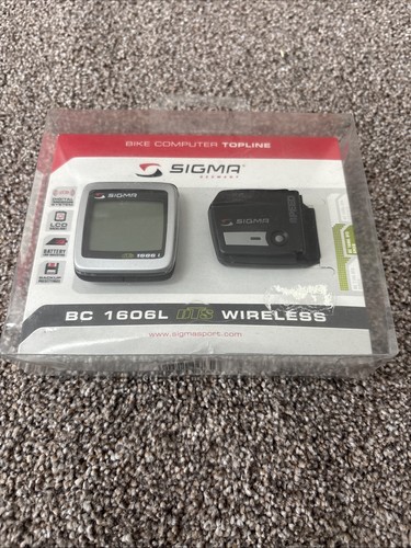 Sigma bc1606l wireless - sigma, cycling