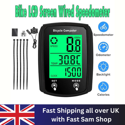 Waterproof wired lcd digital - waterproof,