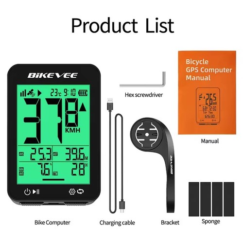 Bike computer gps wireless - bike,
